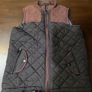 Quilted Vest - size Large - L - Weather Wear vest